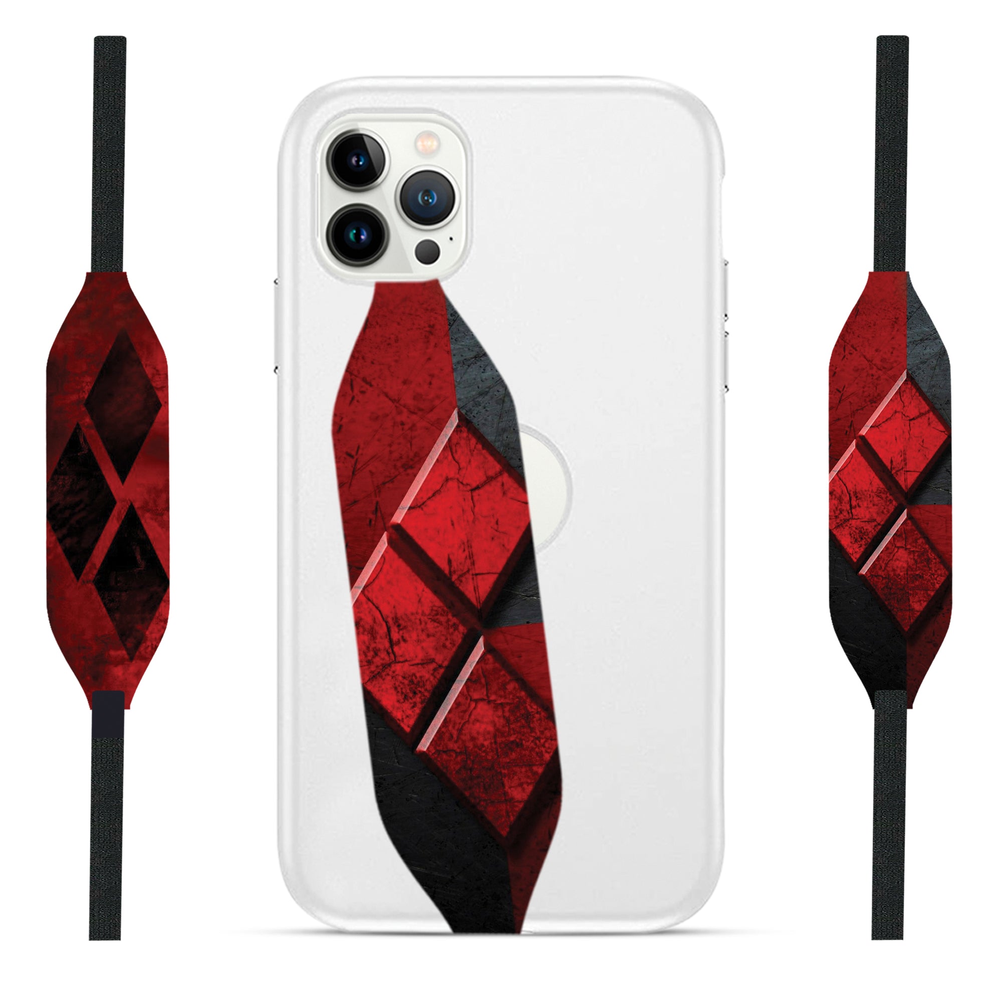 Crest Harley Quinn Phone Case with Strap - Switch Bands 