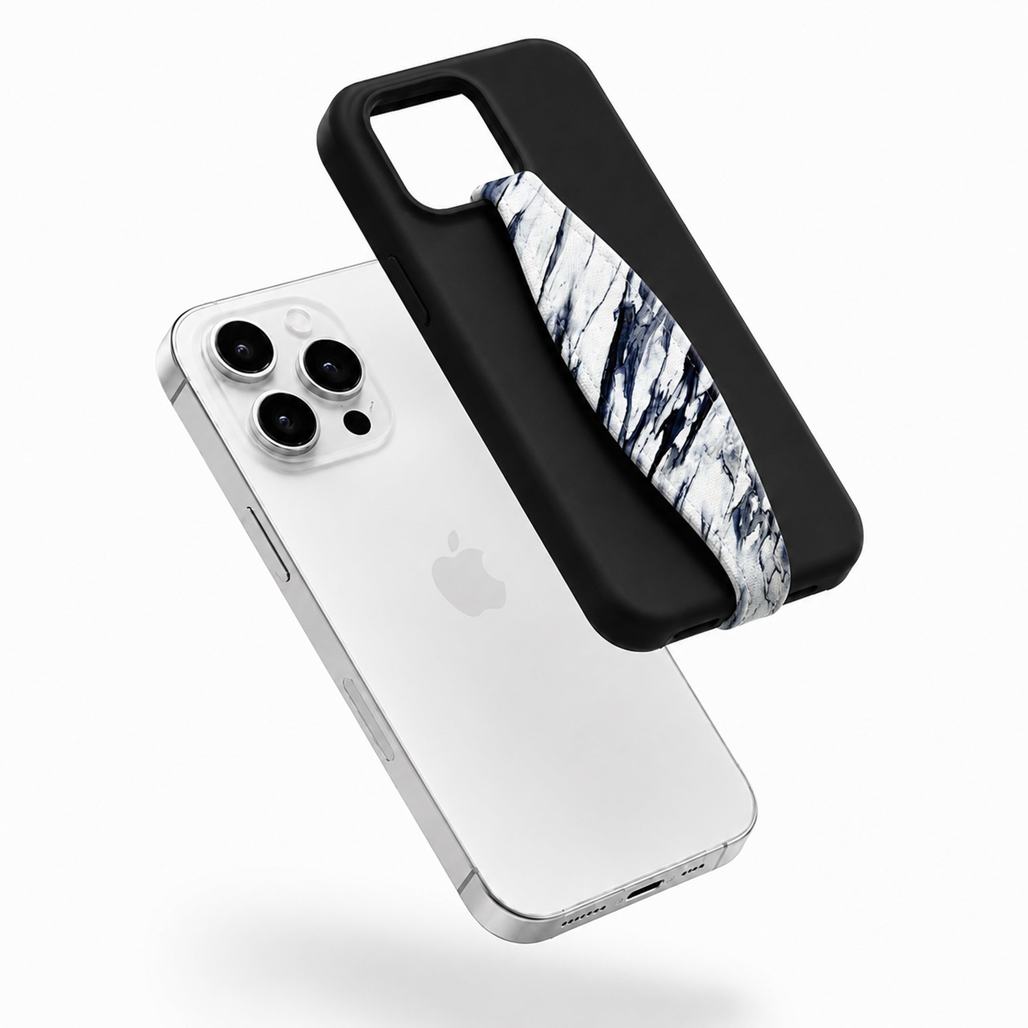 White and black Marble