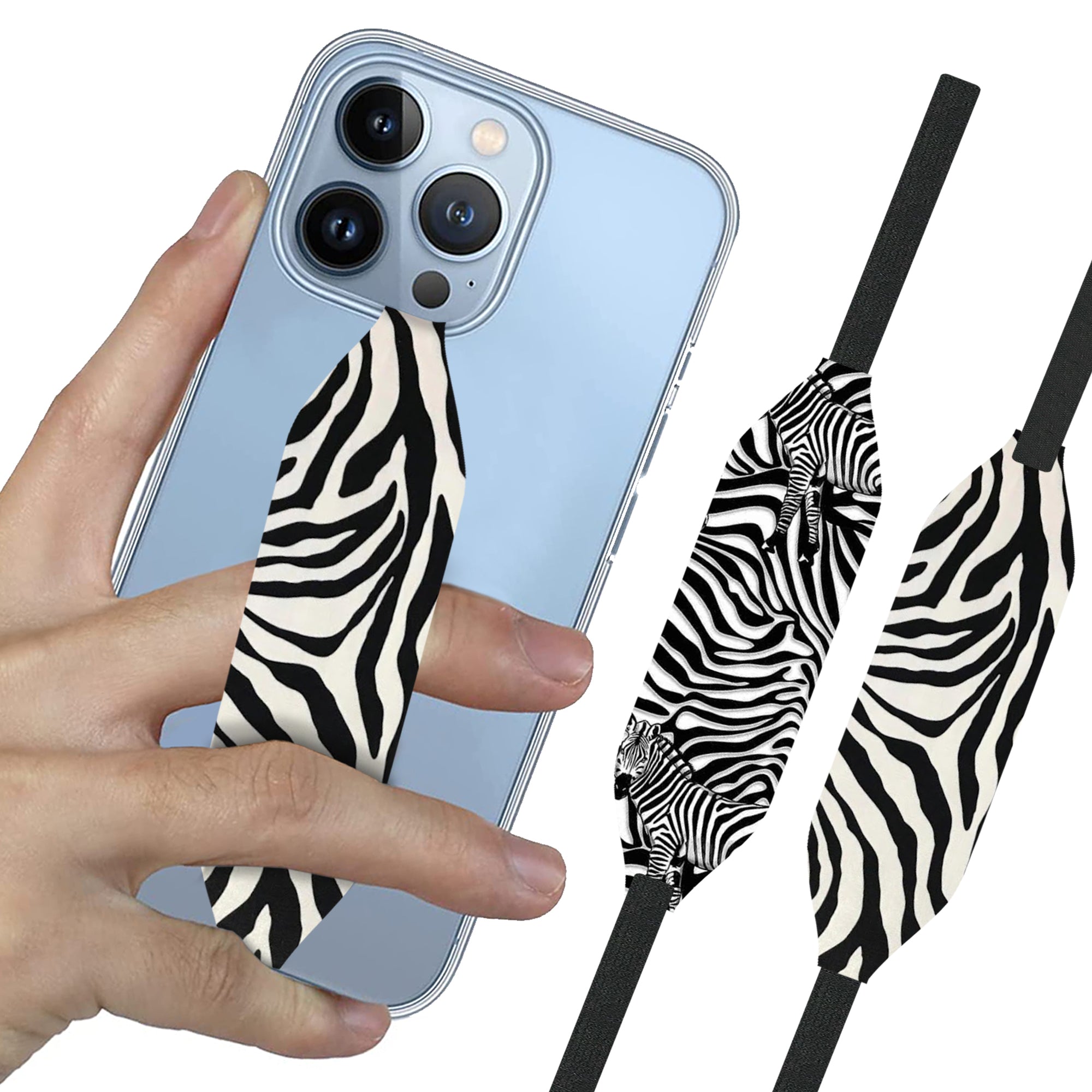 Zebra Pattern Strap Loop - Switch Bands 