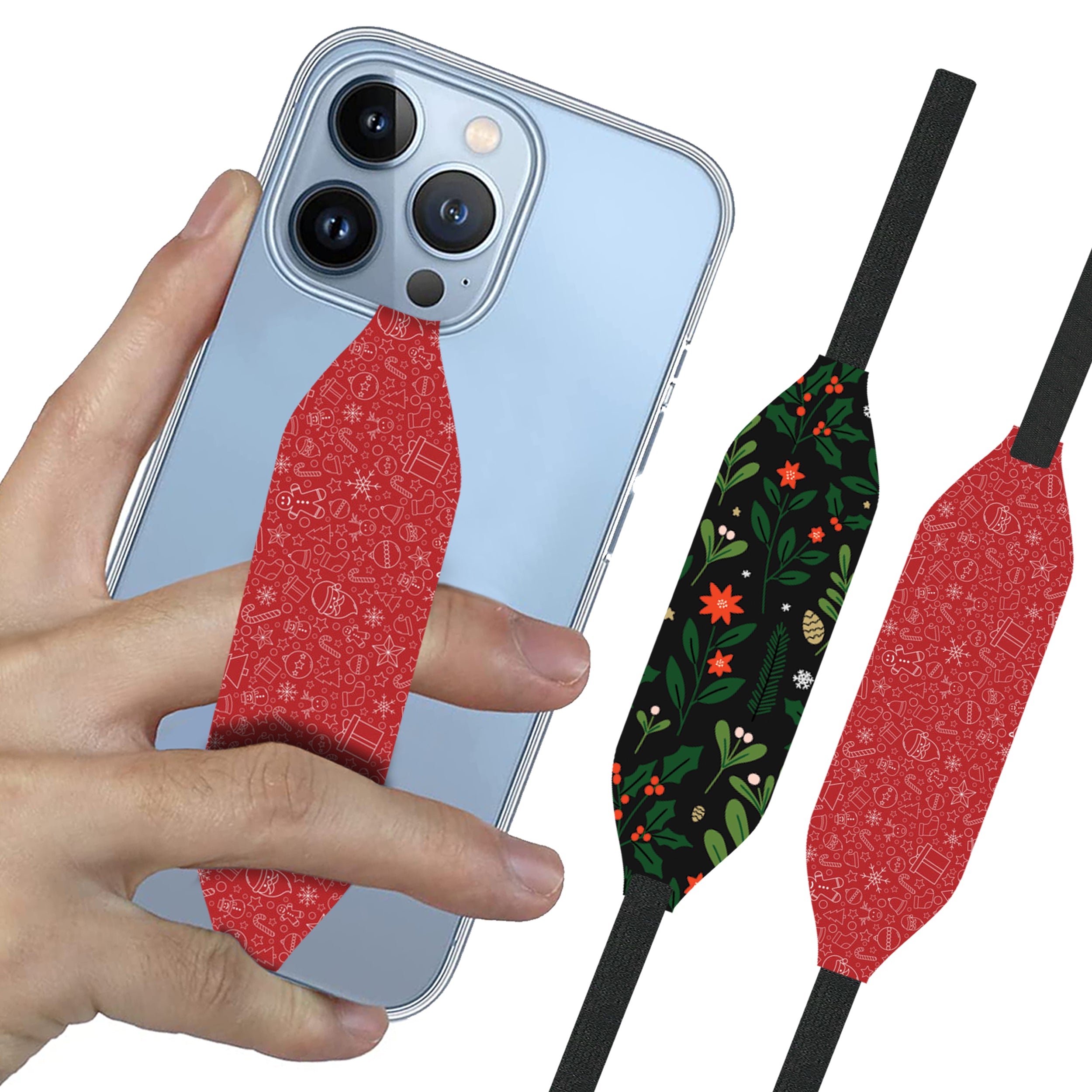 Christmas Pattern Strap Loop - Switch Bands 