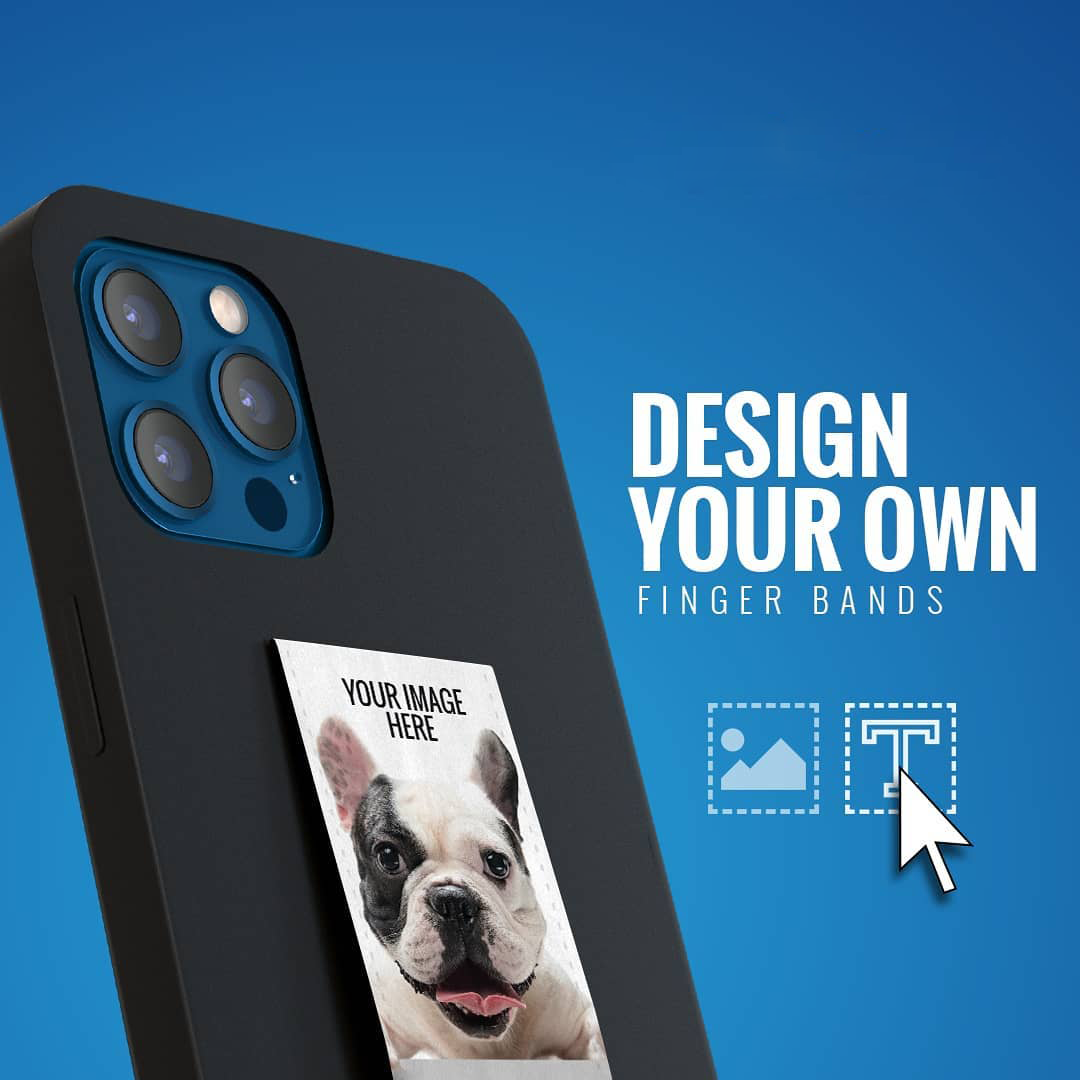 IPhone case with strap - Ass your own image on your strap