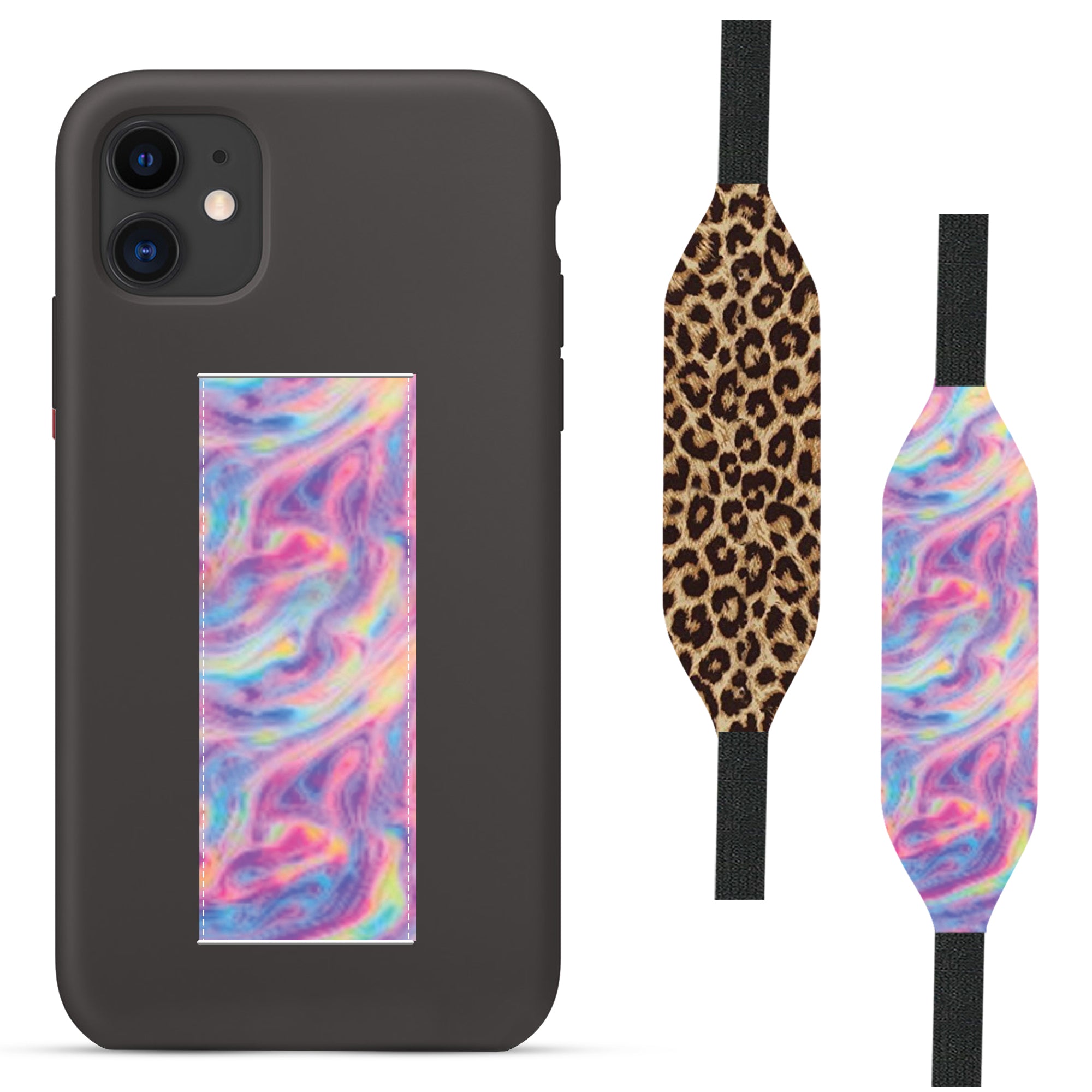 Switch Bands best iPhone 12 mini case - leopards strap