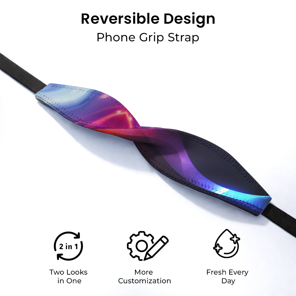 Opal Glow Phone Grip Strap | Adhesive-Free | Switchbands