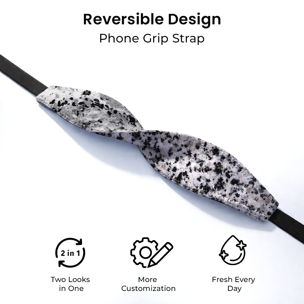 Ghost Marble Phone Grip Strap | Adhesive-Free | Switchbands