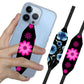 Switchbands Universal Stretchable Phone Hand Straps And Finger Loop For Phone Case - Yellow & Colorful Wallpaper