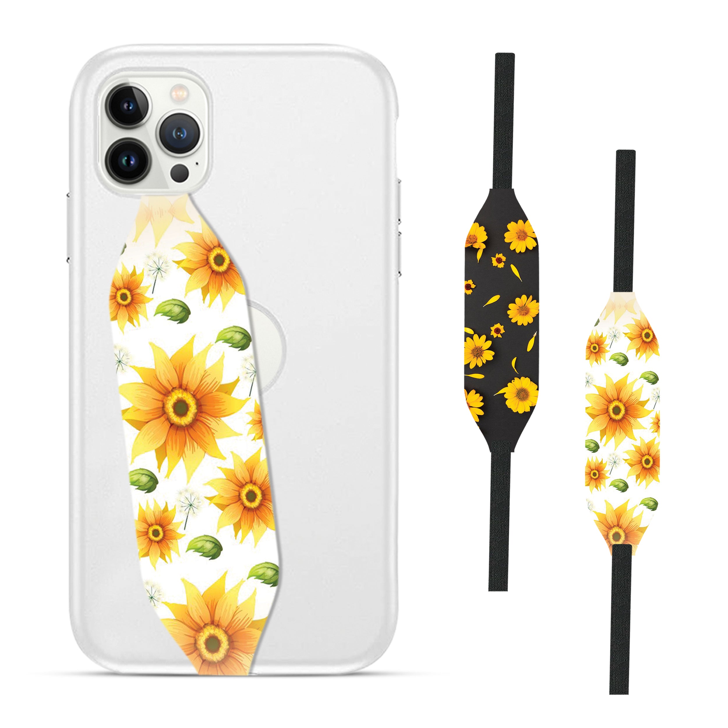 Sun Flower patch Strap Loop - Switch Bands 
