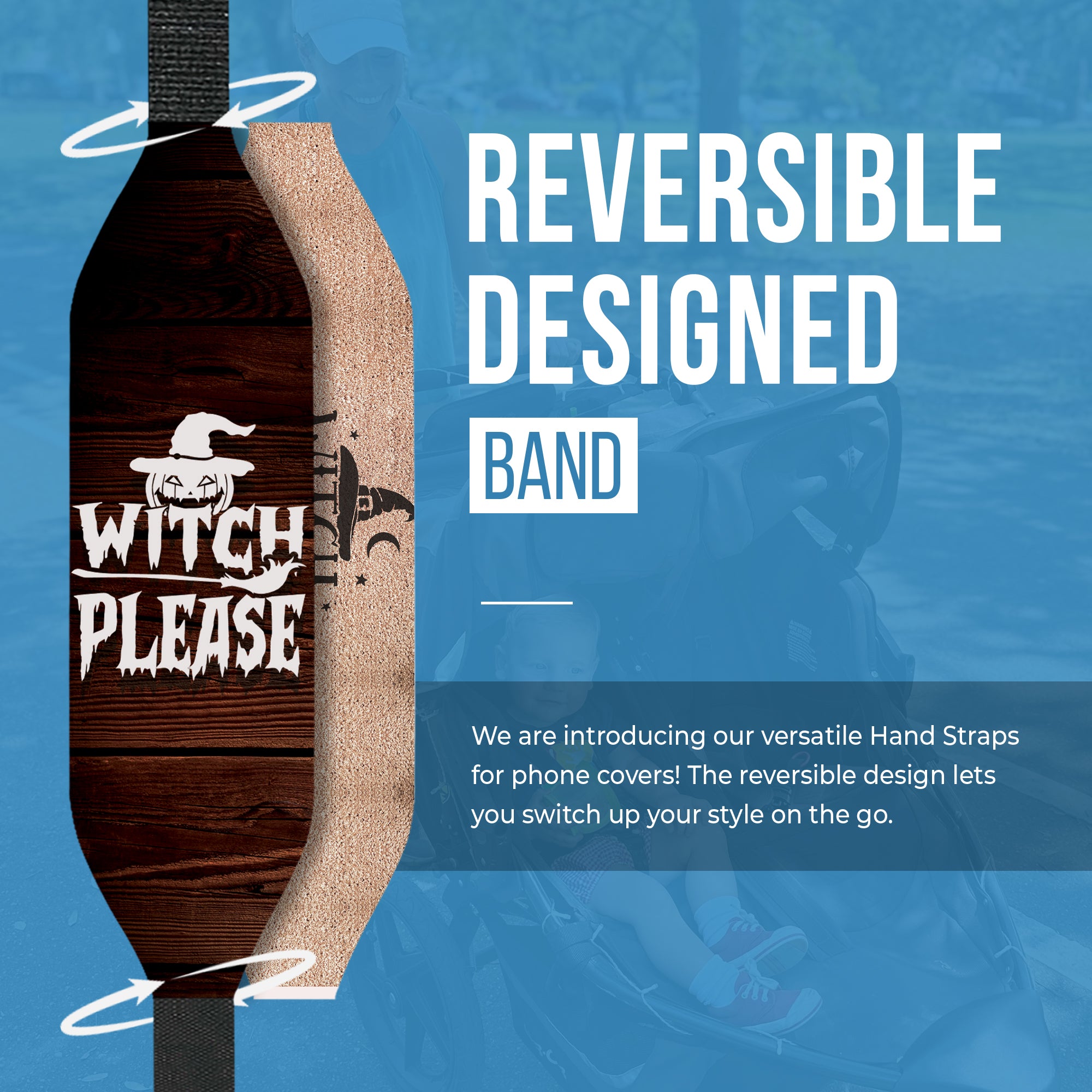 Witch Please Reversible Designed Band - Switch Bands