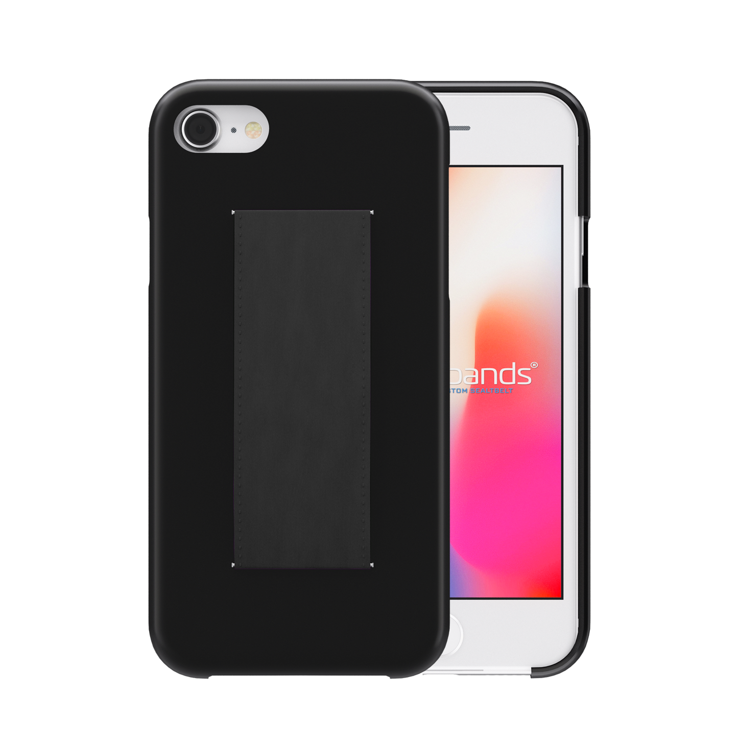 Switchbands Case & Black Band - iPhone 8 / 7 and SE 2020